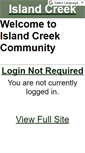 Mobile Screenshot of islandcreek.org